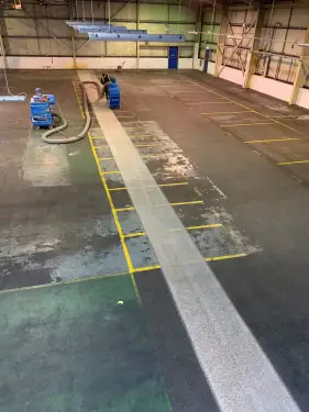 Click Here To Enlarge This Photo Of Shot Blasting
