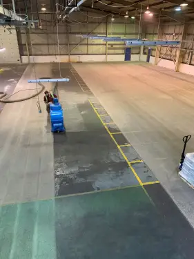 Click Here To Enlarge This Photo Of Shot Blasting
