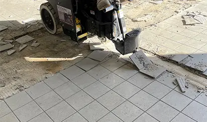 Floor Tile Removal